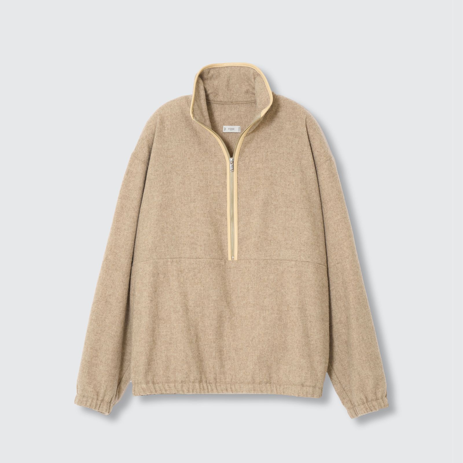 【残り一点】Wool Cashmere Fleece Half Zip Pullover