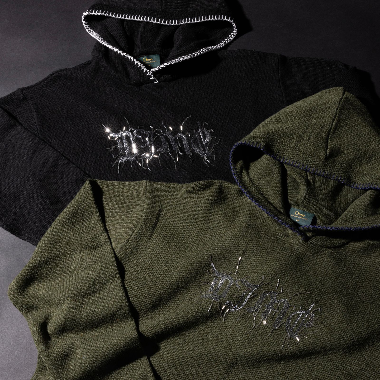 【関税込】Dime ダイム Hardcore Wool Hoodie 人気 パーカー Dime/ダイム】 HARDCORE WOOL HOODIE（パーカー）｜Oriens