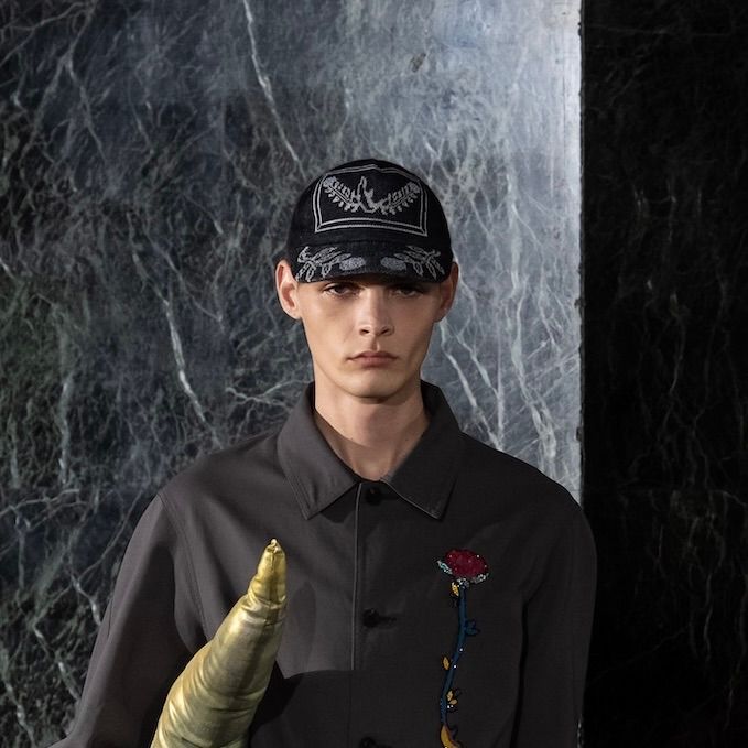 【残り一点】Knitted Fire Fighter's Cap