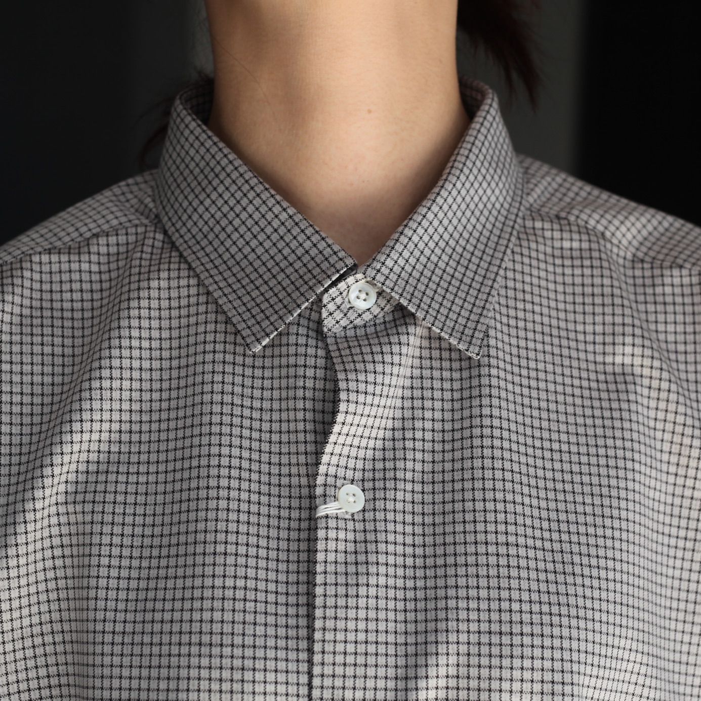 【残りわずか】36G Atmosphere Check Shirt