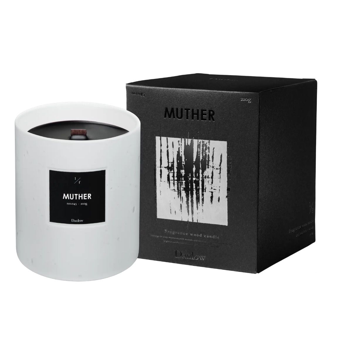 【残りわずか】Fragrance Wood Candle(MUTHER)