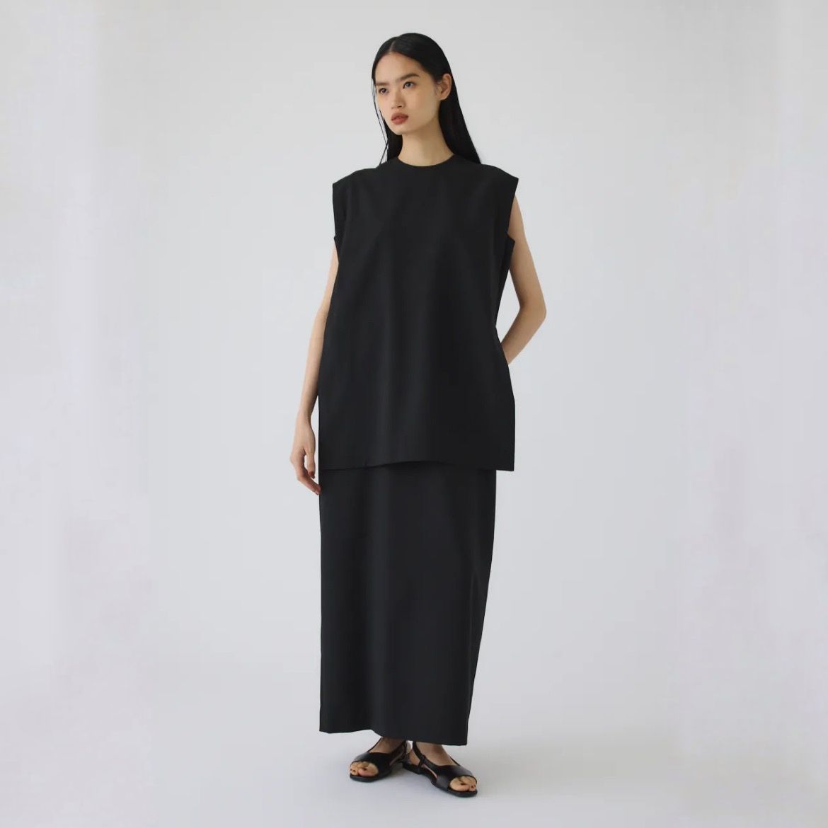 【残り一点】Square Layered Dress