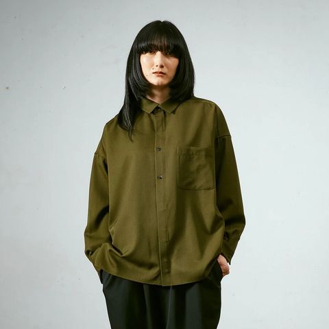 【残り一点】よそいきワイドBOXシャツ