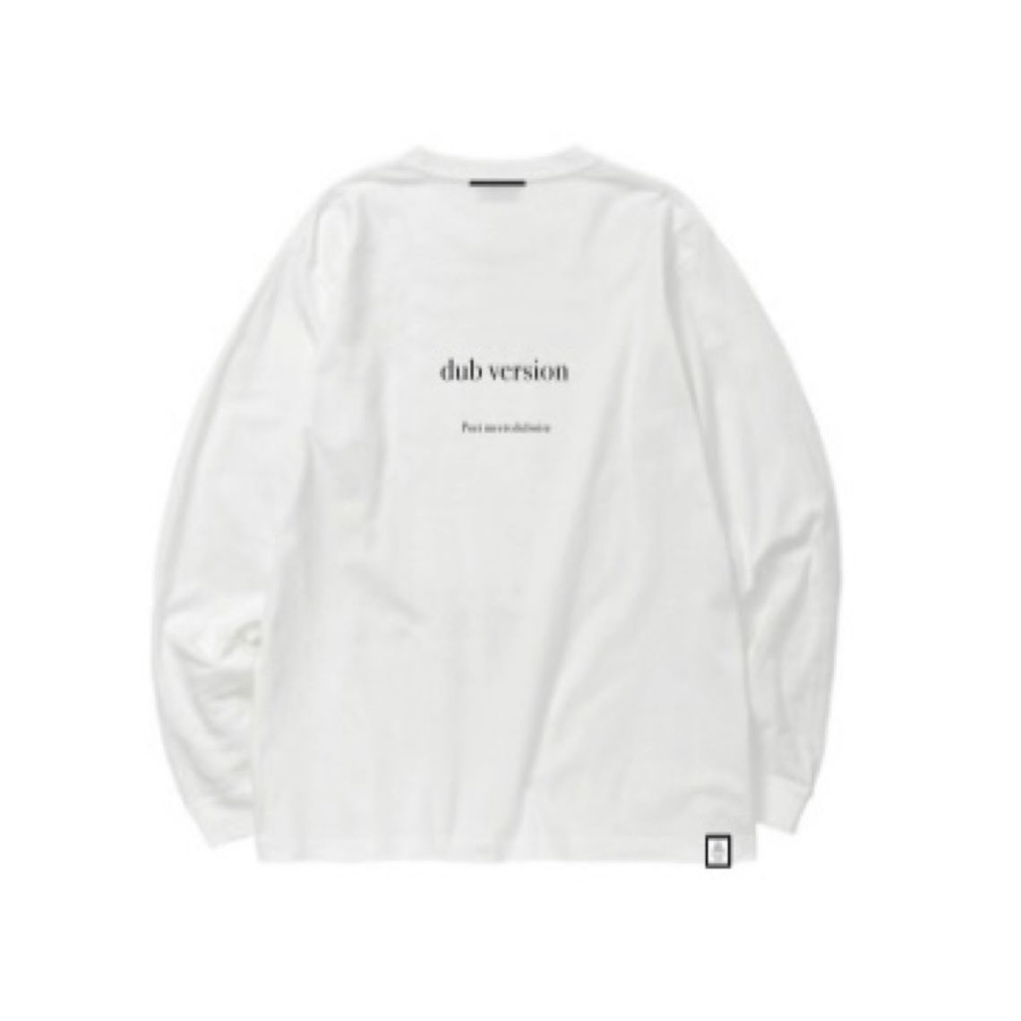 POET MEETS DUBWISE - 【残り一点】Extended Long Sleeve T-shirt