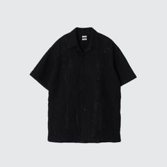 【残り一点】Embroidery Open Collar Shirt