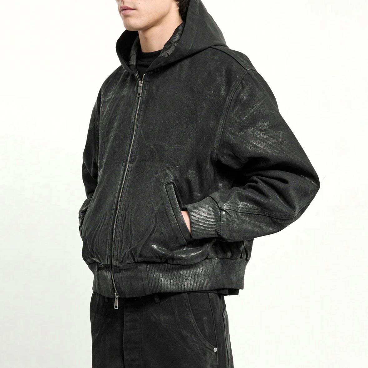 【残り一点】Hooded Mechanic Jacket