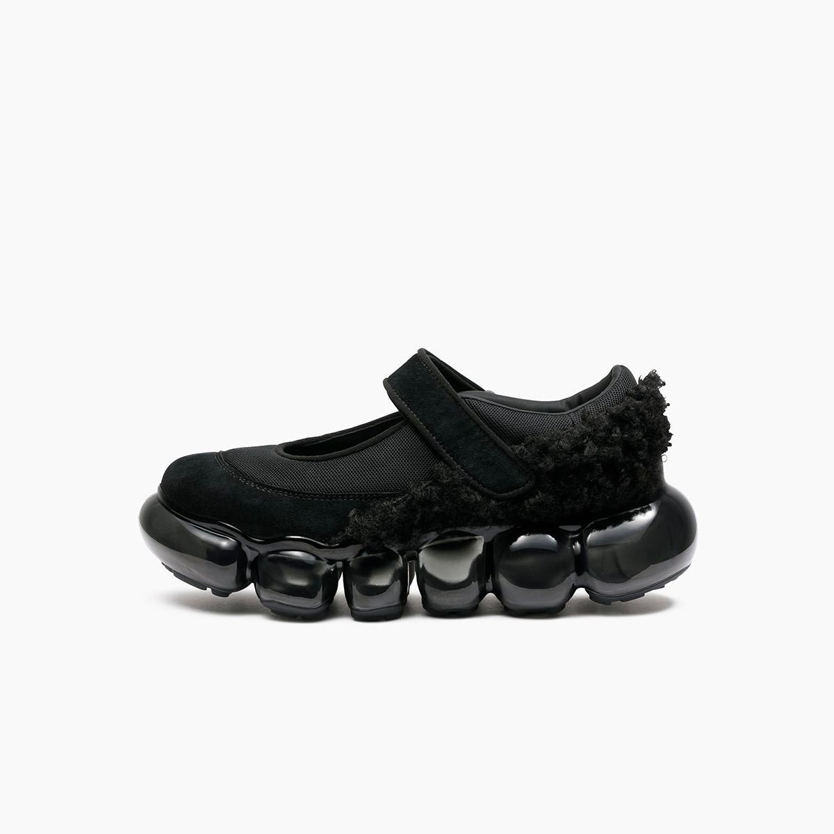【残り一点】Jewelry Cocoon Bubble Boa(BLACK×BLACK)