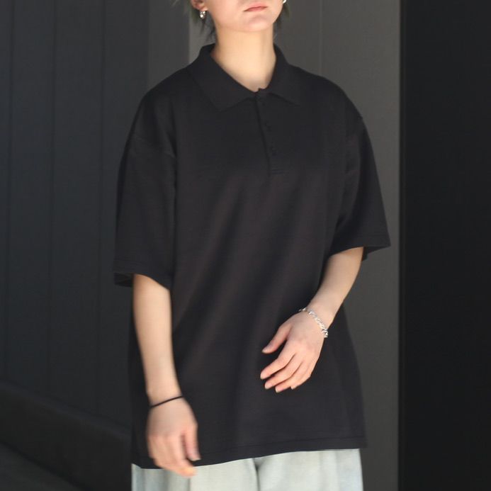 ATON - 【残り一点】Fresca Knit Polo Sweater | ACRMTSM ONLINE STORE