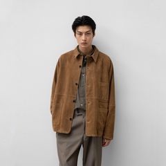 【残り一点】Leather Coverall Jacket