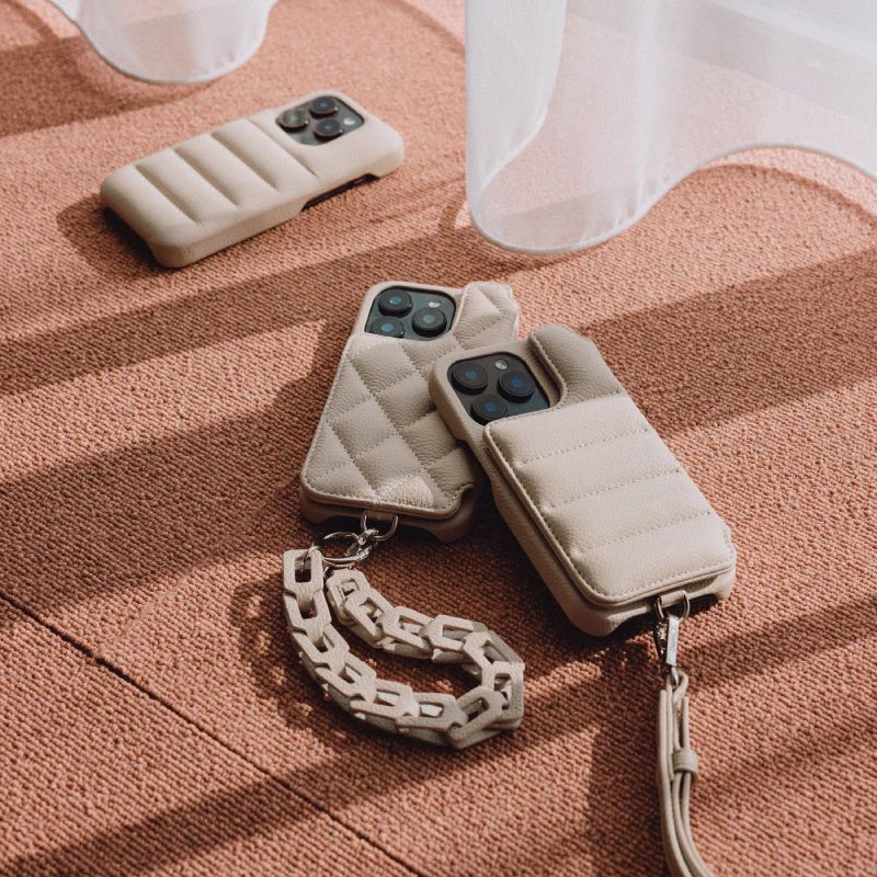 【残り一点】Hand Strap Rectangle(BEIGE)