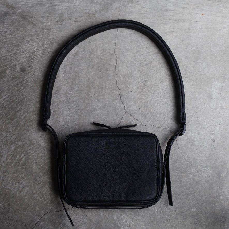 【残り一点】ソフトショルダーバック_Small(BLACK)