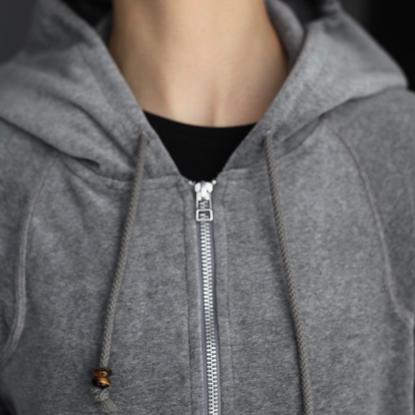 【残り一点】Velour Zip Up Hoodie