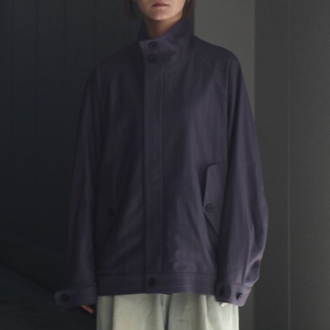 【残り一点】36G Wool Stripe Blouson