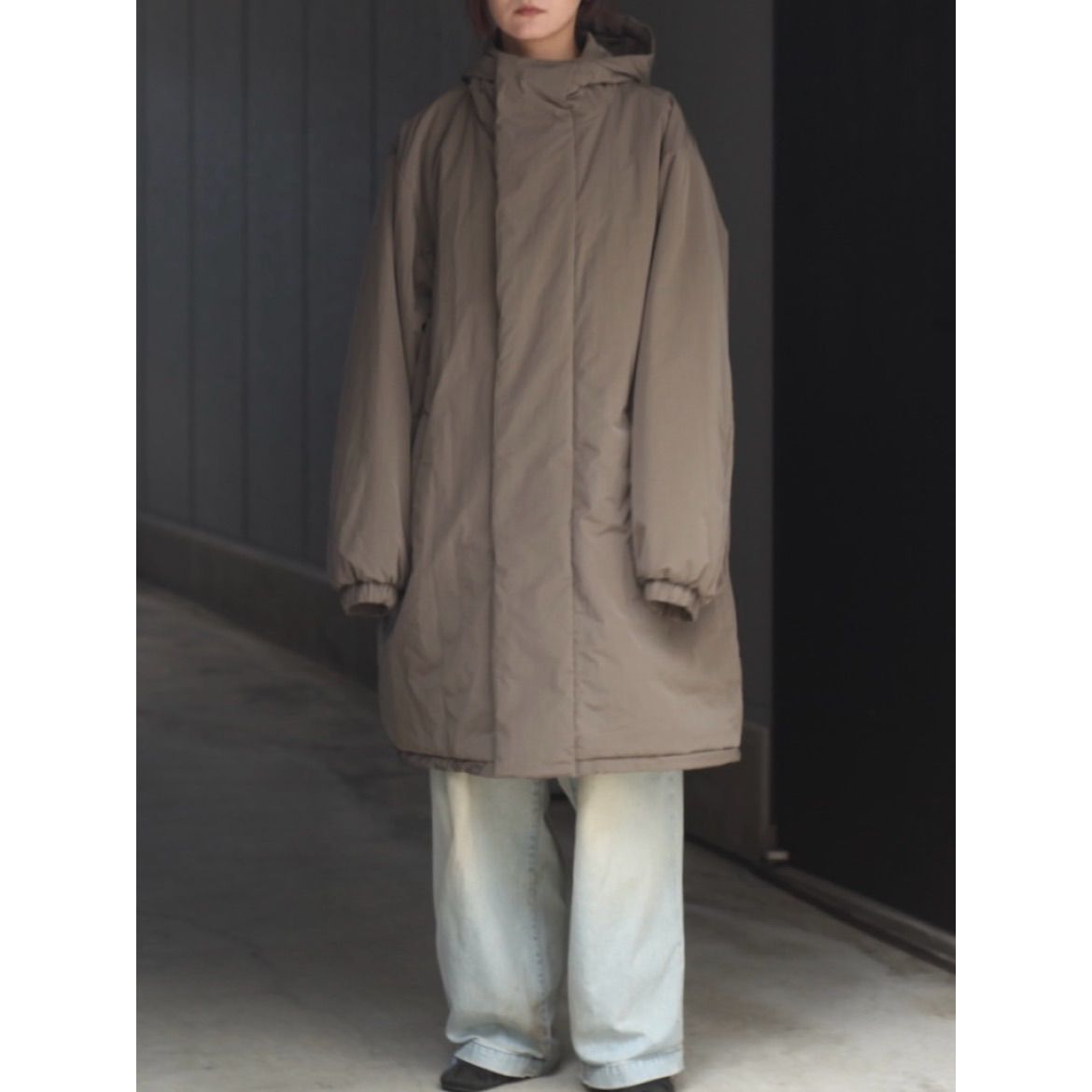 【残り一点】Oversized Padded Hoody Coat