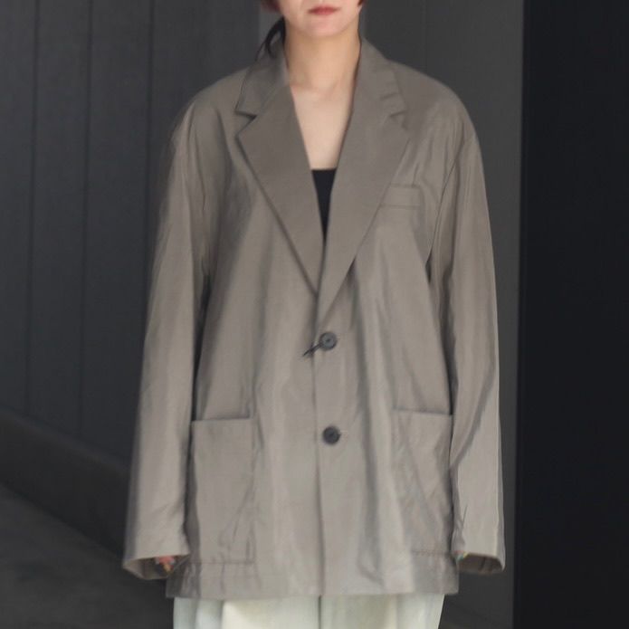 【残り一点】Silk/Nylon Single Breasted Jacket