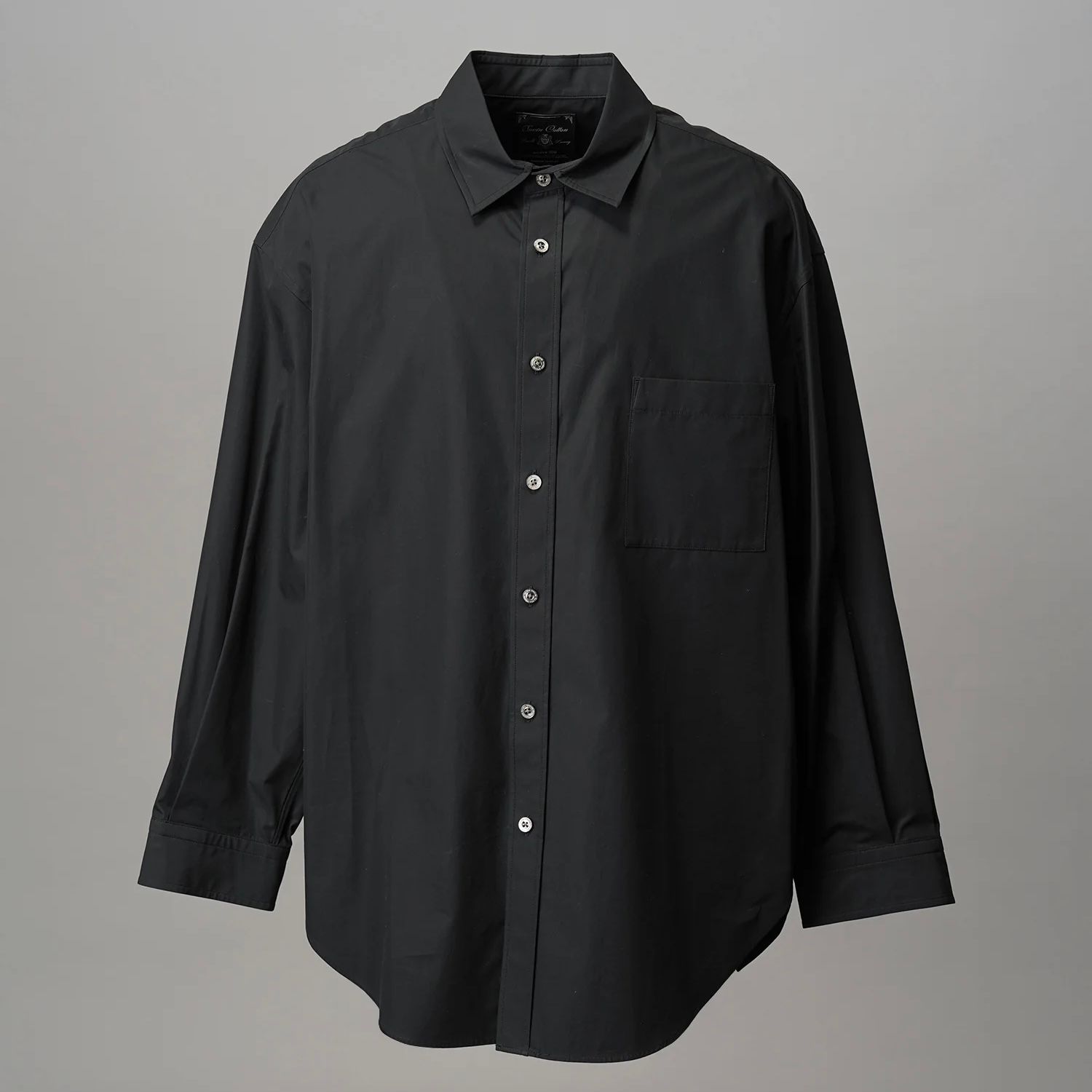 【残り一点】120 / 2 Suvin Cotton Typewriter Prime-Over Shirt Coat