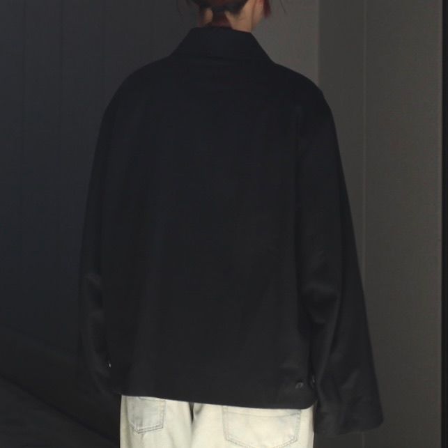【残りわずか】W/CA Beaver Zip Short Jacket