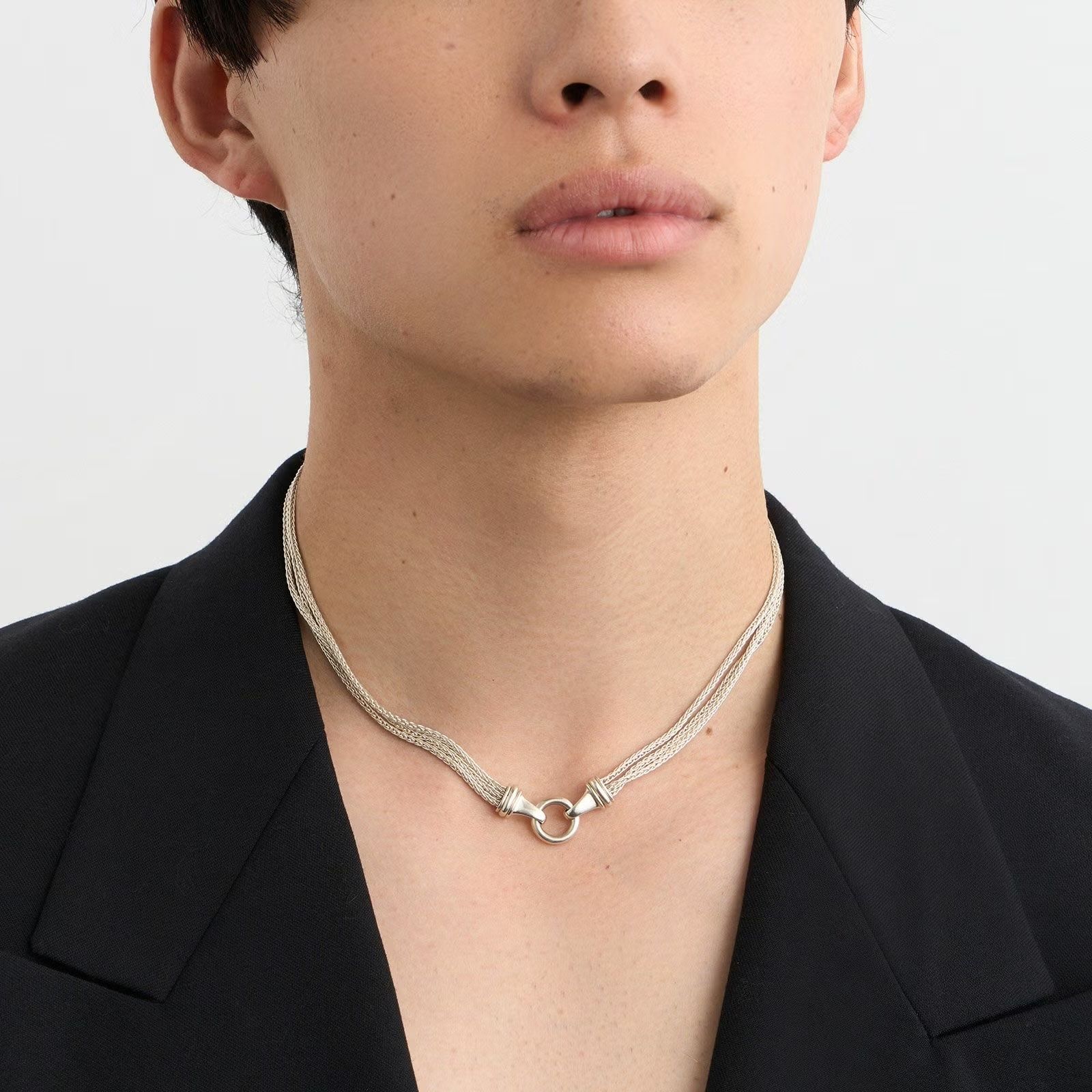 【お取り寄せ注文可能】Circle 3 Chain Necklace