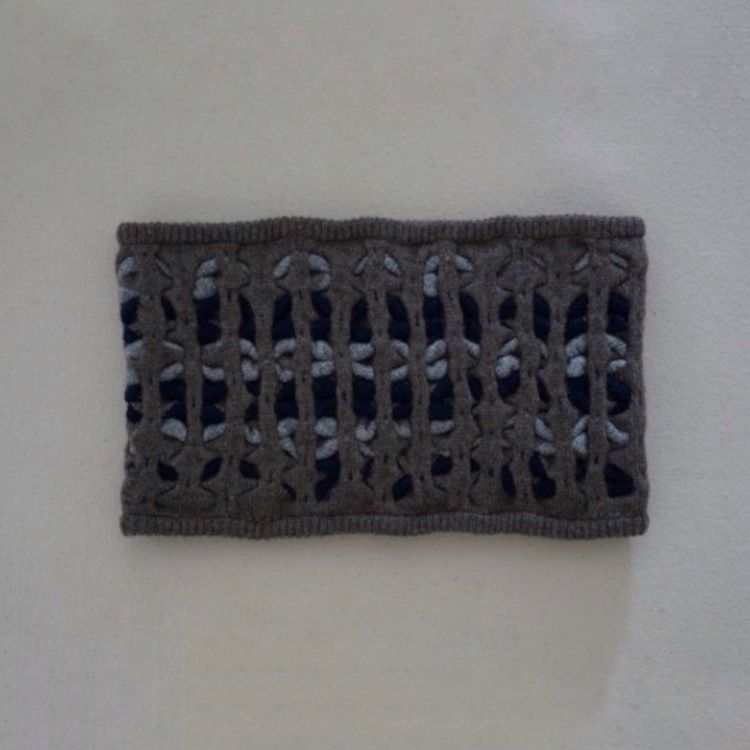 【残り一点】Tuck Pattern Neck Warmer