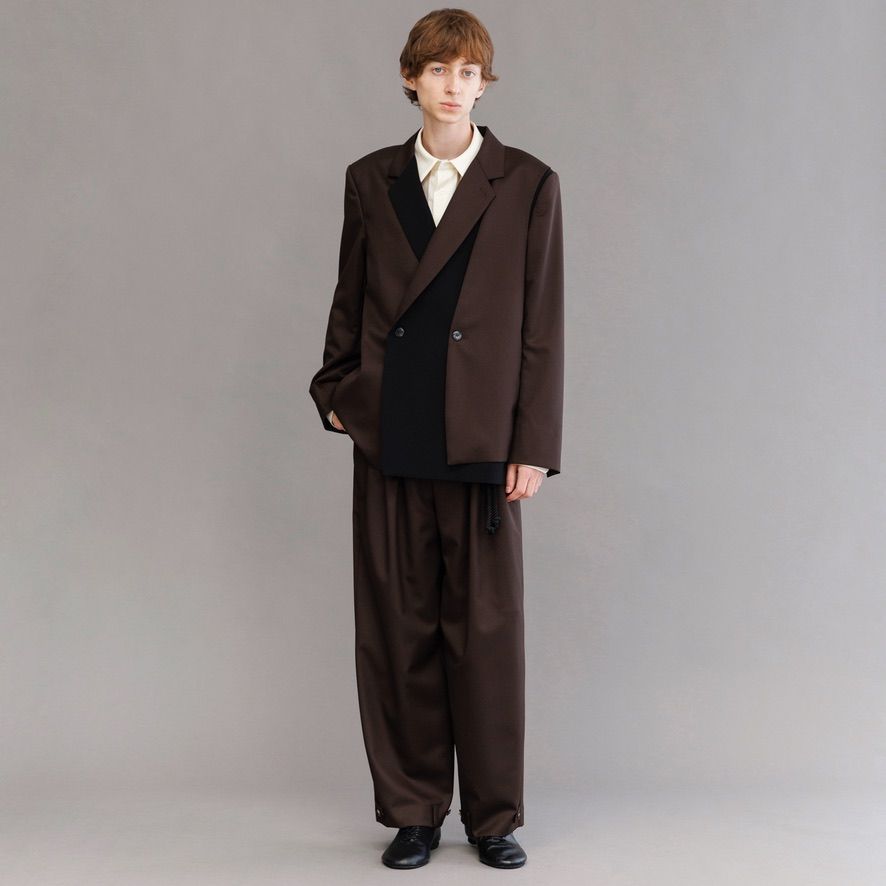 【残り一点】Bicolor Squeeze Slacks