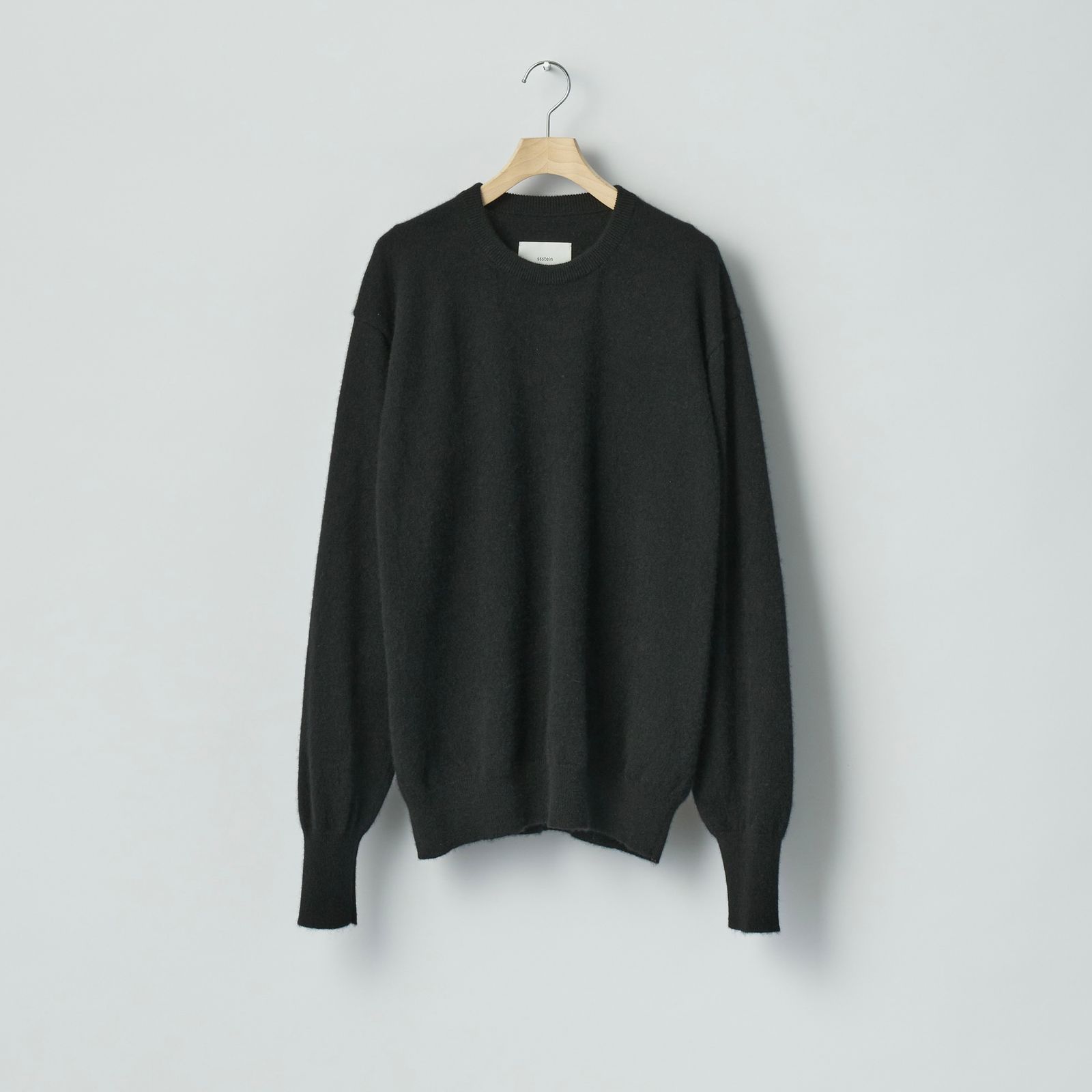 【残り一点】Pure Cashmere Knit Crew Neck LS