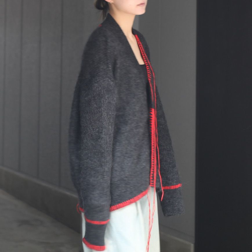 OUAT   残りわずかMohair Office Cardigan   ACRMTSM ONLINE STORE