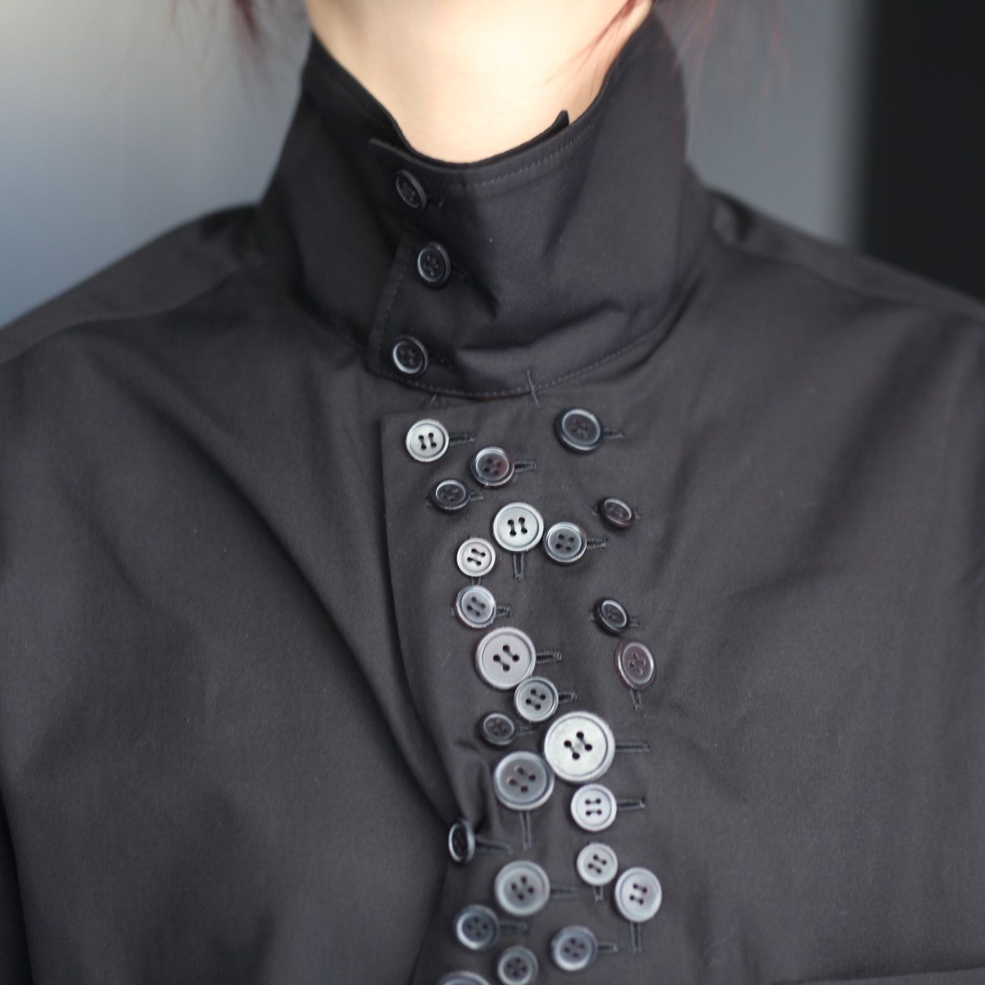 【残り一点】長袖釦多シャツ