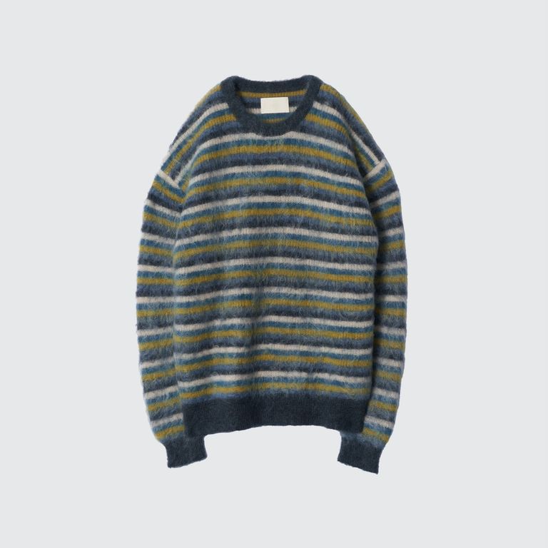 YOKE - 【残り一点】Mohair Border Sweater | ACRMTSM ONLINE STORE