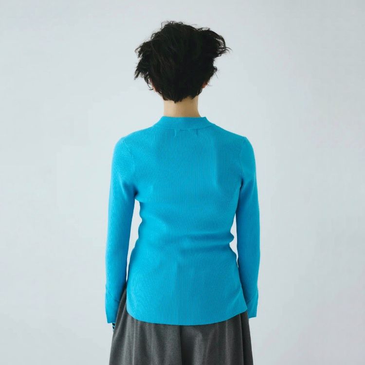 【残り一点】Border Double Cuff Knit Top