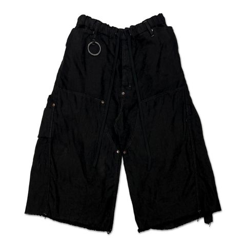 【残り一点】Easy Work Short With Garment Dyed (ITALIAN AIRFORCE TABLE CLOTH)