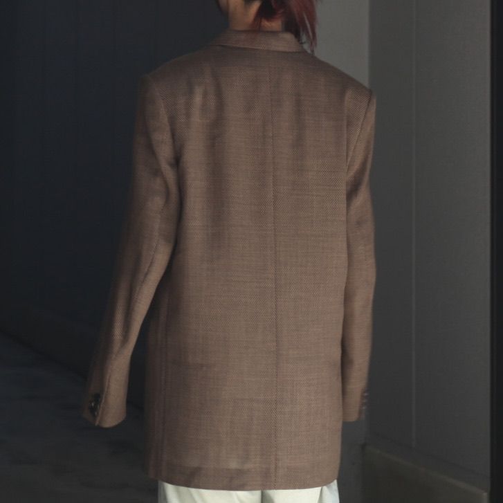 【残り一点】Interlining Pocket Wool Serge Jacket