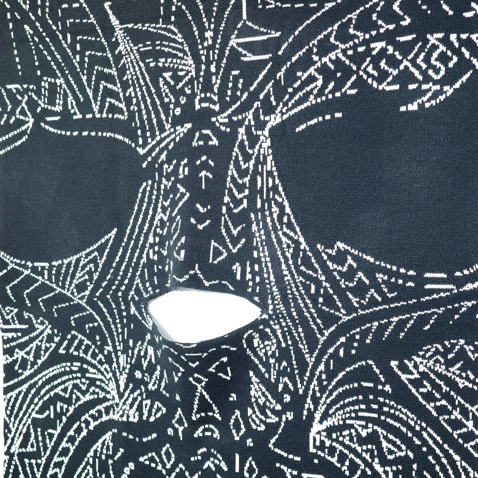 【残り一点】Face Knit Blanket