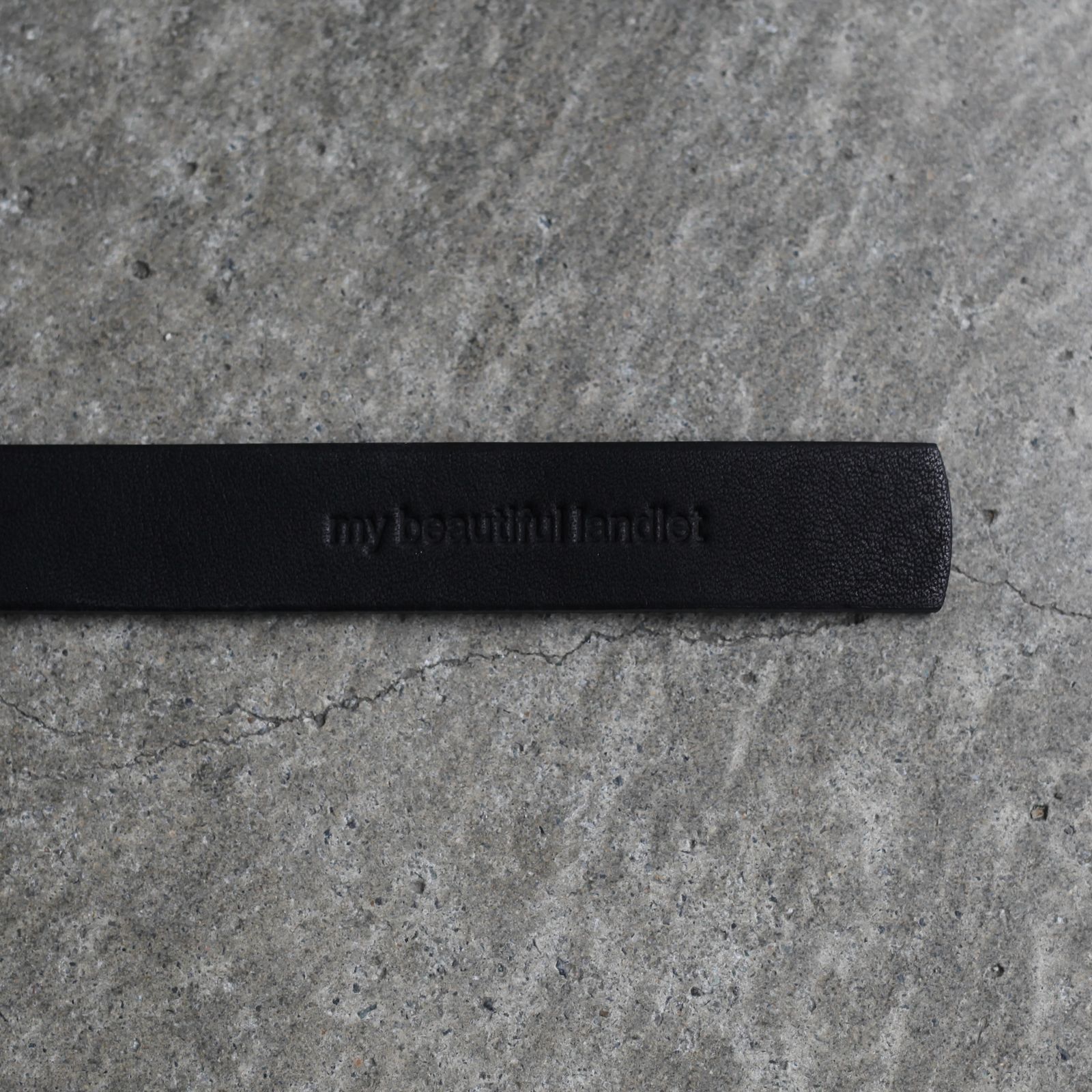 【残りわずか】レザーロングベルト_S(SQUARE)