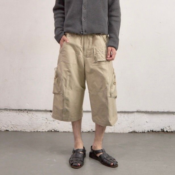 【残り一点】3D Twisted Parachute Cargo Shorts