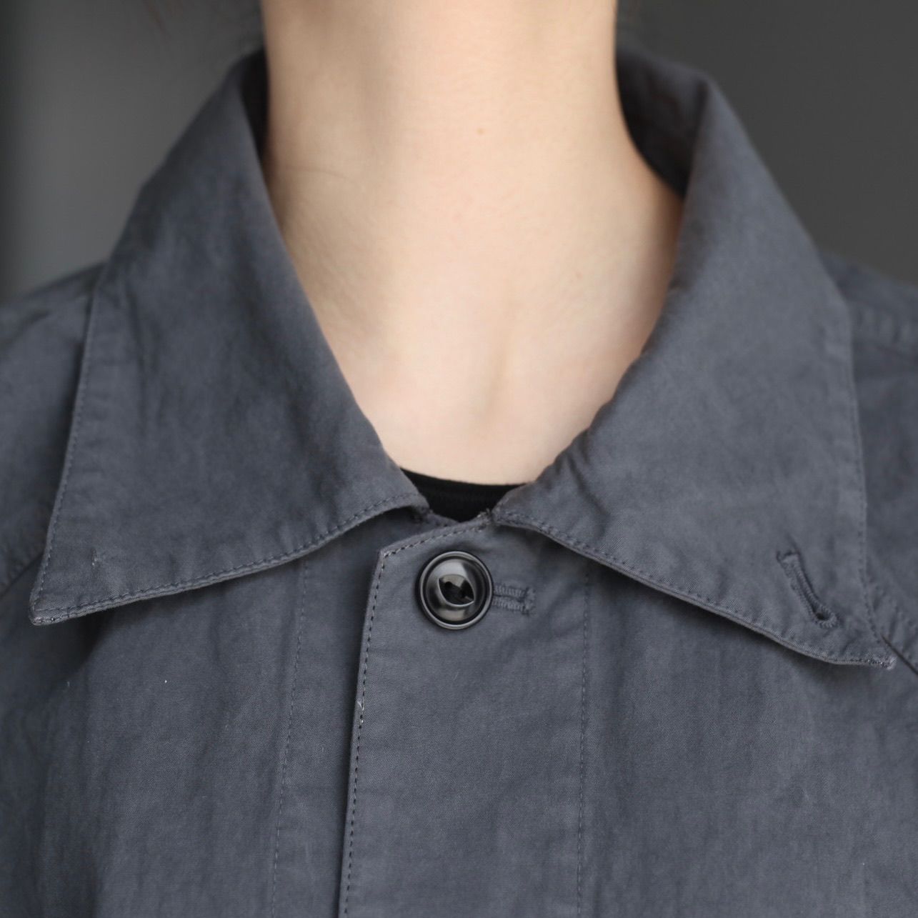 【残り一点】ガーメントダイオーバーサイズブルゾン