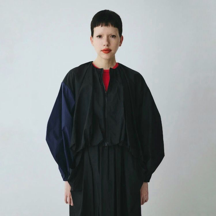 【残り一点】Balloon Hem Nylon Blouson