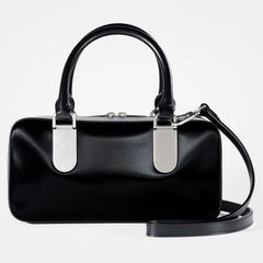 【残り一点】BOSTON MIDI(PU AND SHINY CALF SKIN)
