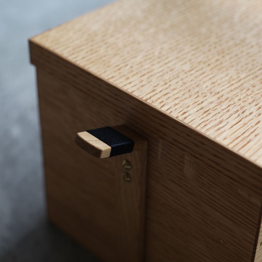 【再販売通知受付可能】ソーイングボックス_大(OAK)