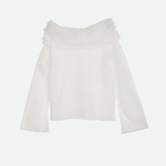 【残り一点】Sheer Off Shoulder Knit