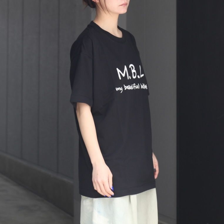 【残り一点】MBLロゴ刺繍Tee