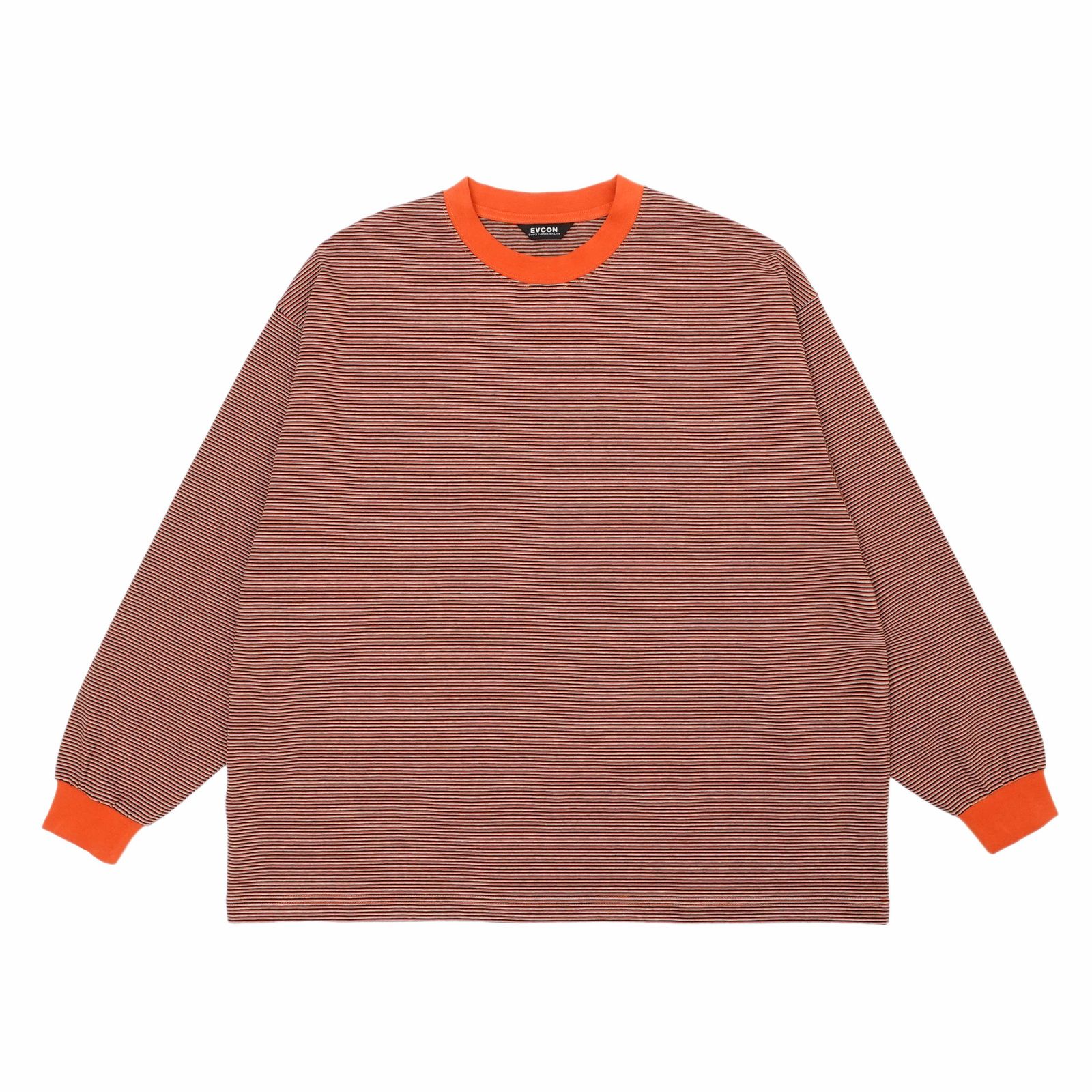【残り一点】Mercerization Border Wide L/S Tee