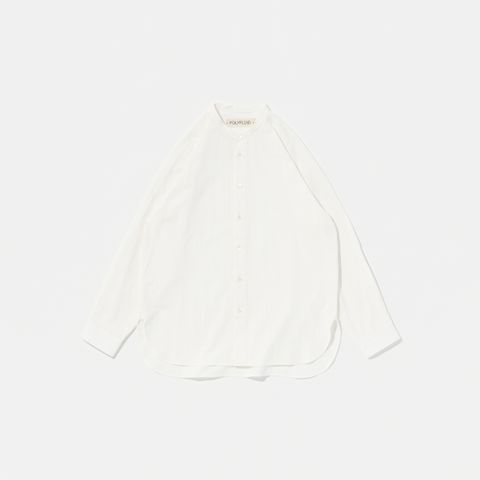 【残り一点】Raglan Stand Collar Shirt_C