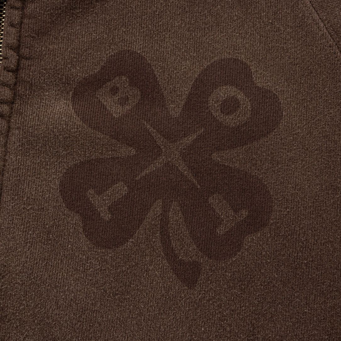 【残り一点】Washed Luckey Logo Zip Hoodie