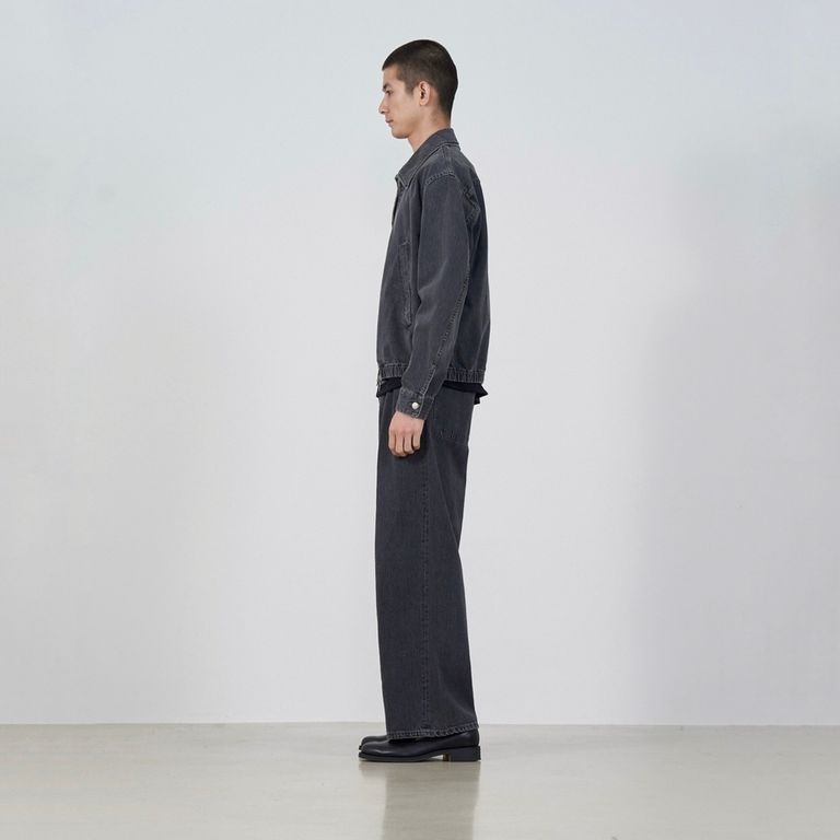 YOKE - 【残り一点】Bleached Denim Wide Leg Buggy Pants | ACRMTSM 