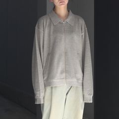【残り一点】Co/Wo Moss Stitch Zip Blouson