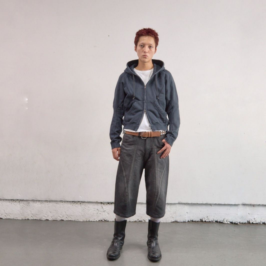 【残りわずか】Paneled Zip Up Hoodie