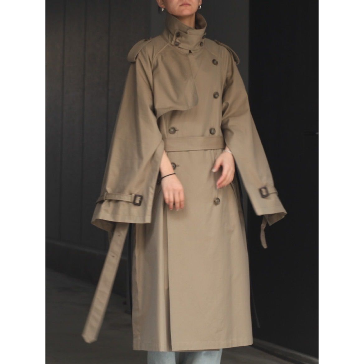 stein - 【残り一点】Oversized Trench Coat | ACRMTSM ONLINE STORE