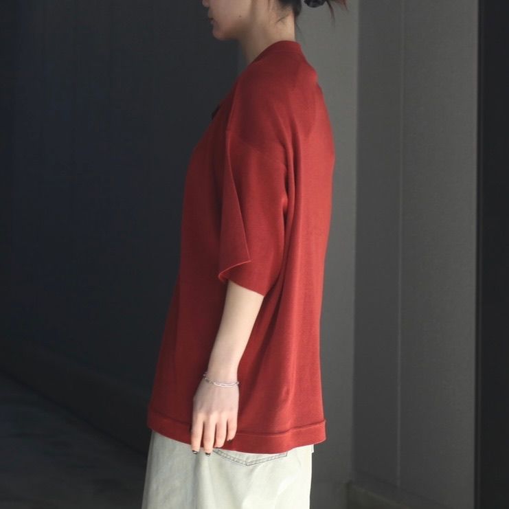 【残り一点】Washi Open Collar S/S Shirt