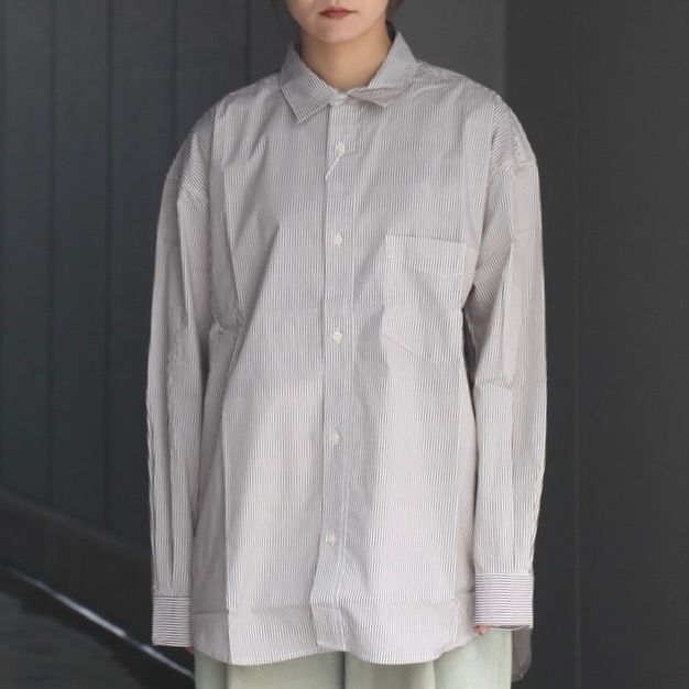 【残り一点】Loose Stripe Shirt L/S