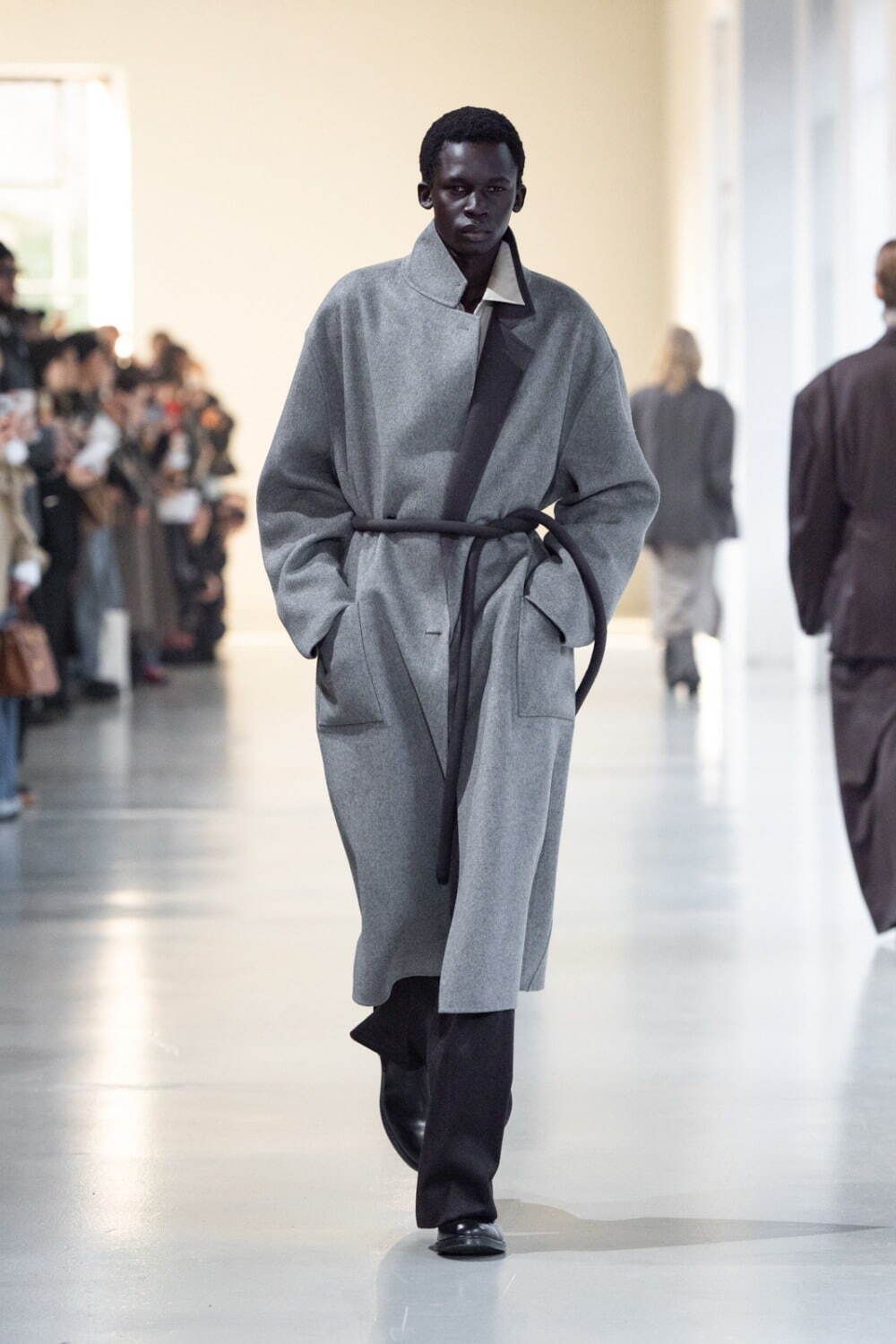 新品同様❕10s attachment cashmere beltet coat スーパーカシミヤ ベルテッドコート （その他アウター）｜TOMORROWLAND